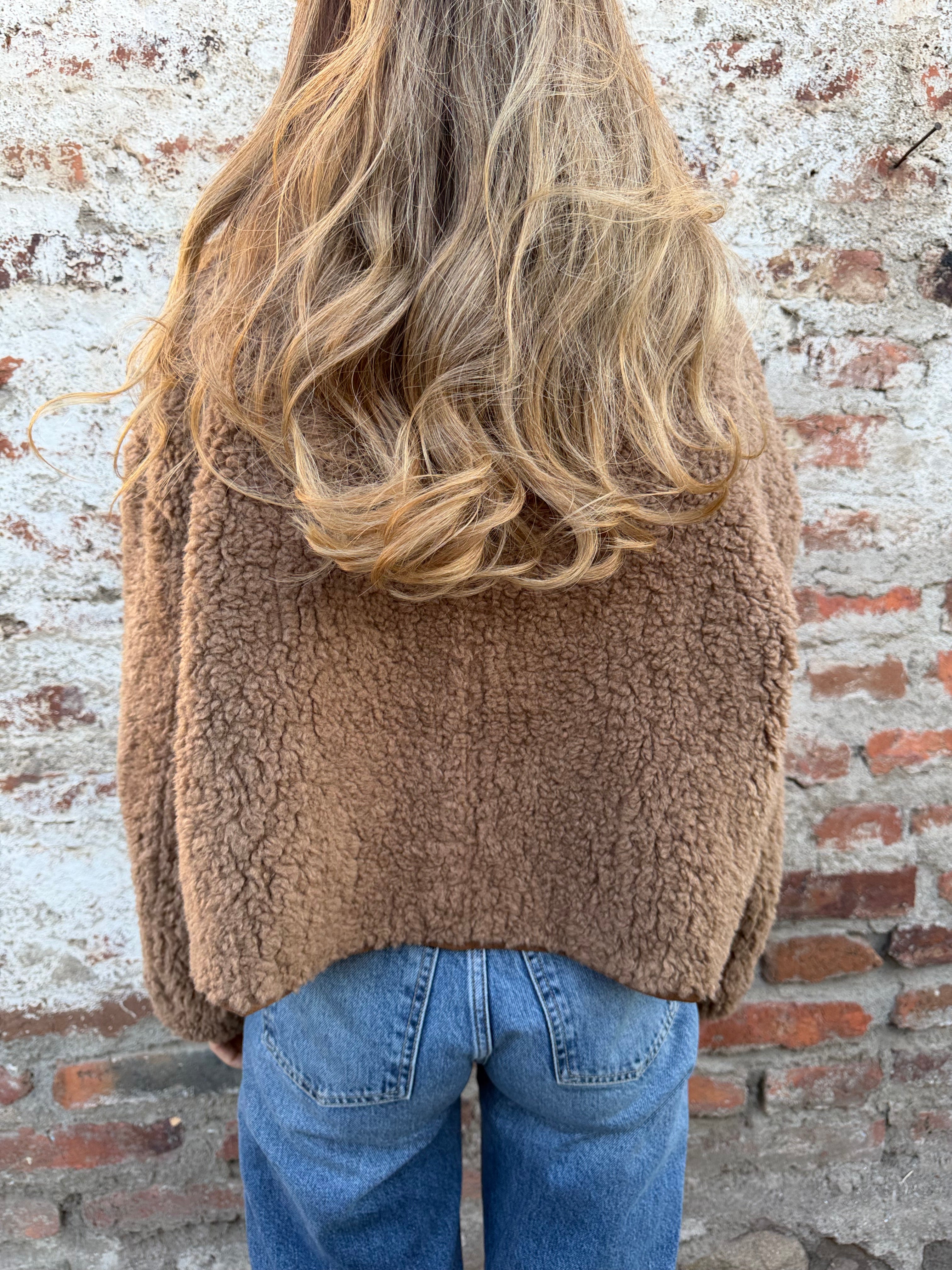 New chaqueta reversible chiporro camel