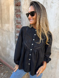 Blusa cedrón negra