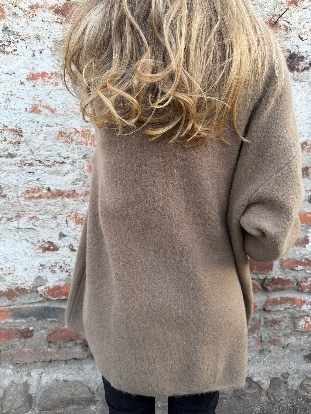 Maxxi chalecón bolsillos beige