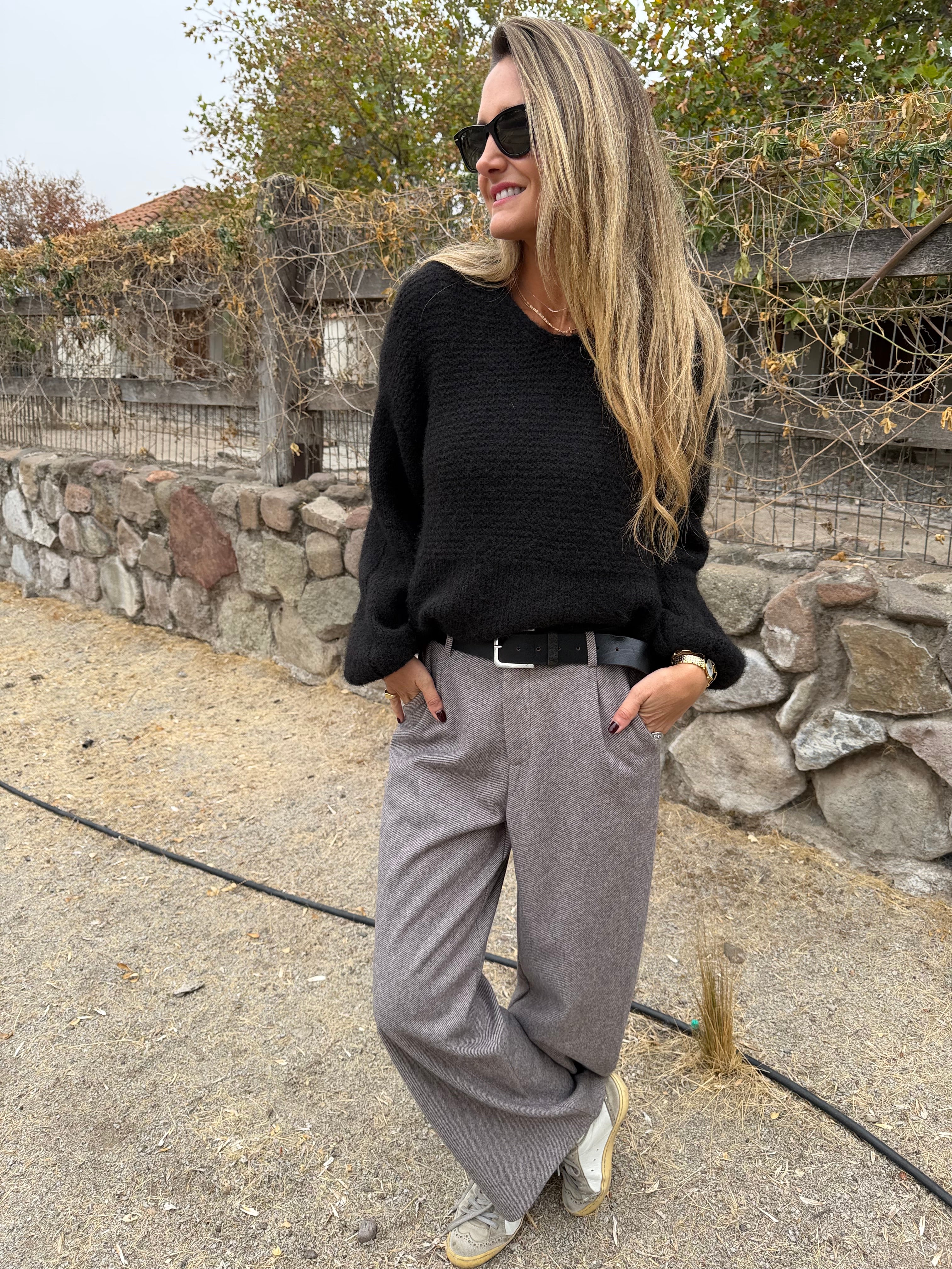 New Pantalón sastre taupé