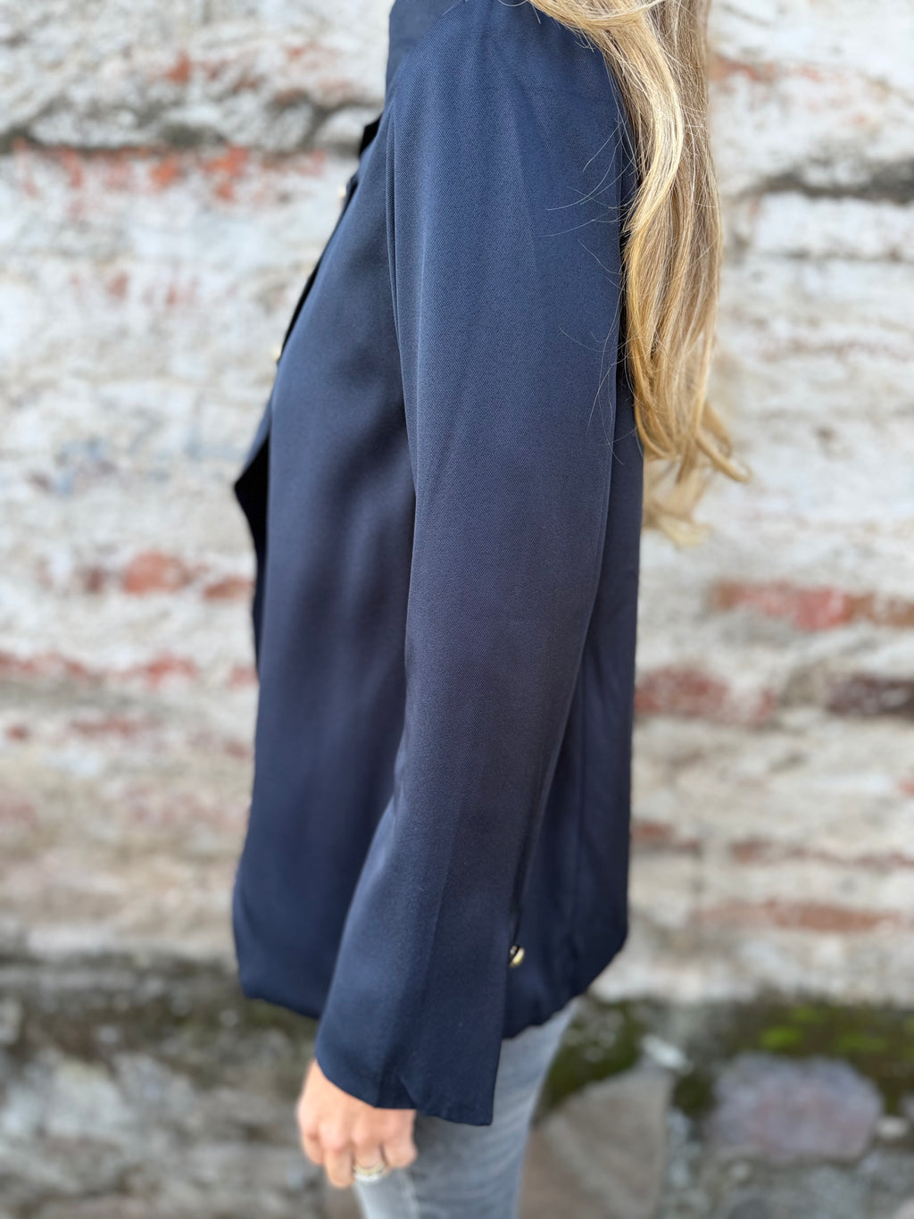 Chaqueta new funnel formal azul