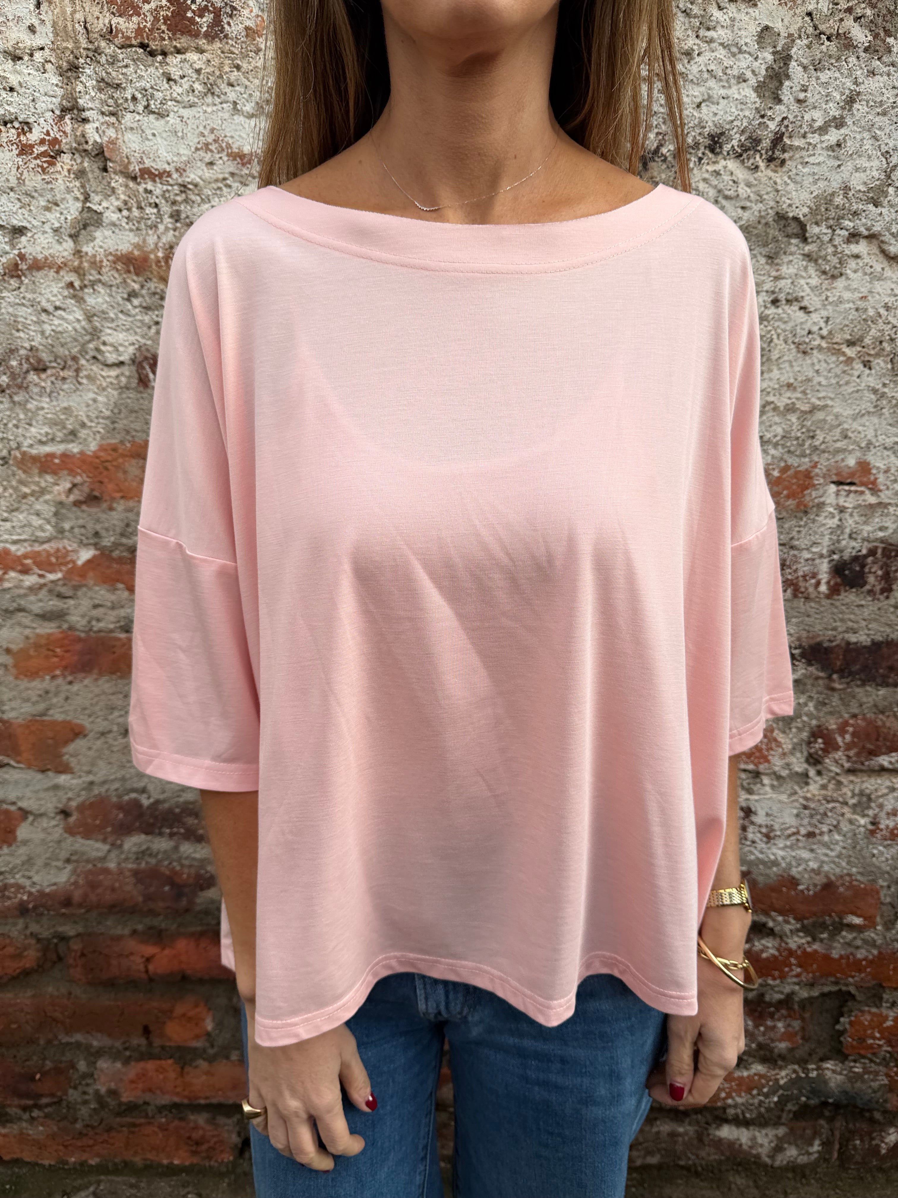 Maxxi polera modal rosado