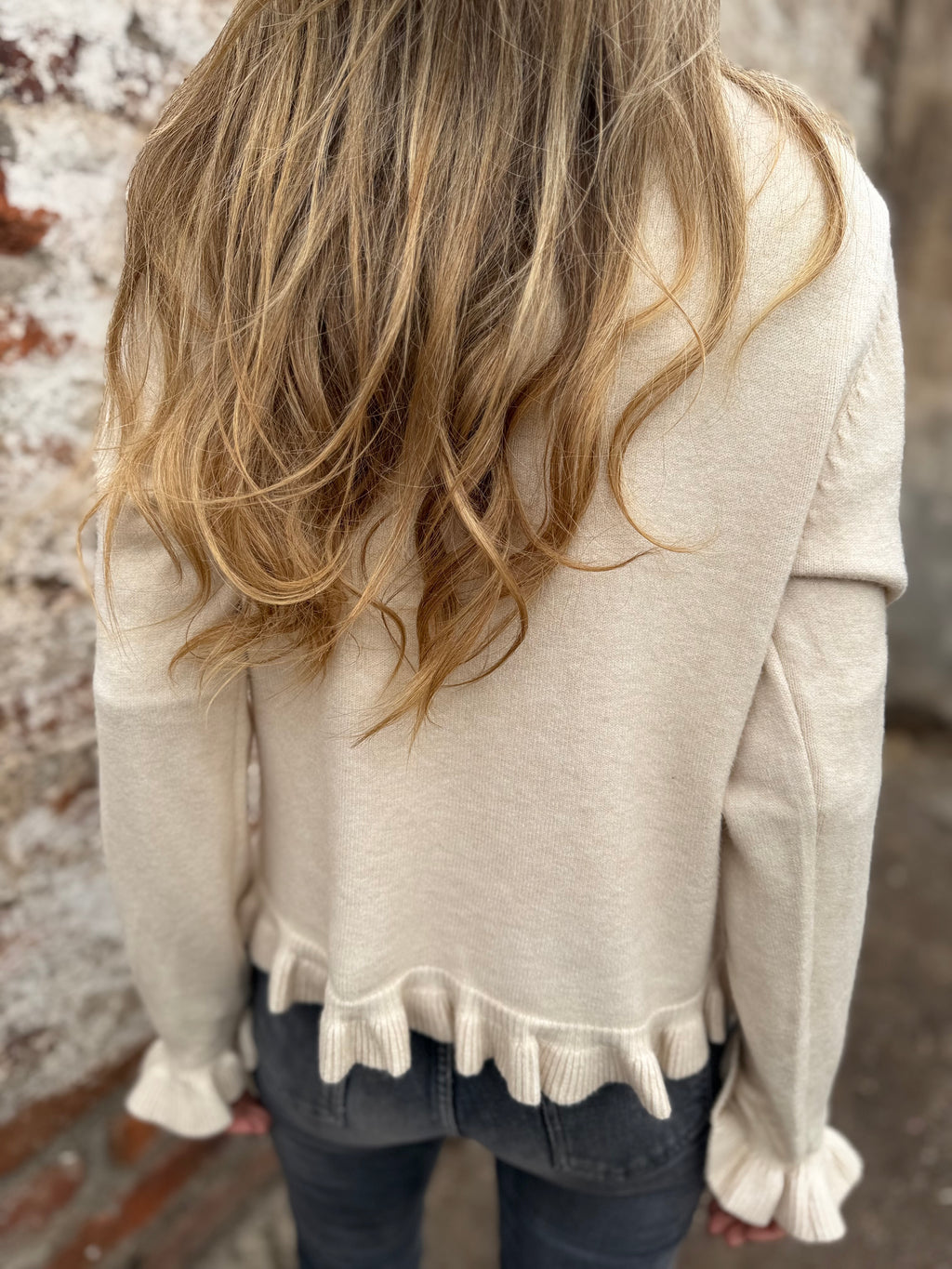 Chaleco blonditas crudo