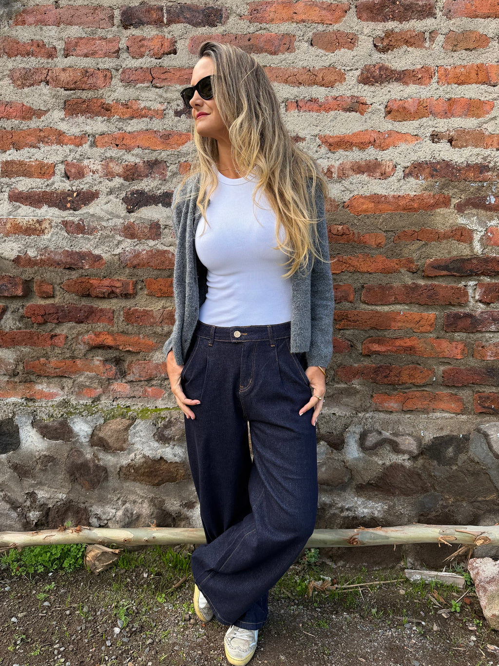 Bluejean pinzas azul marino