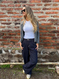 Bluejean pinzas azul marino
