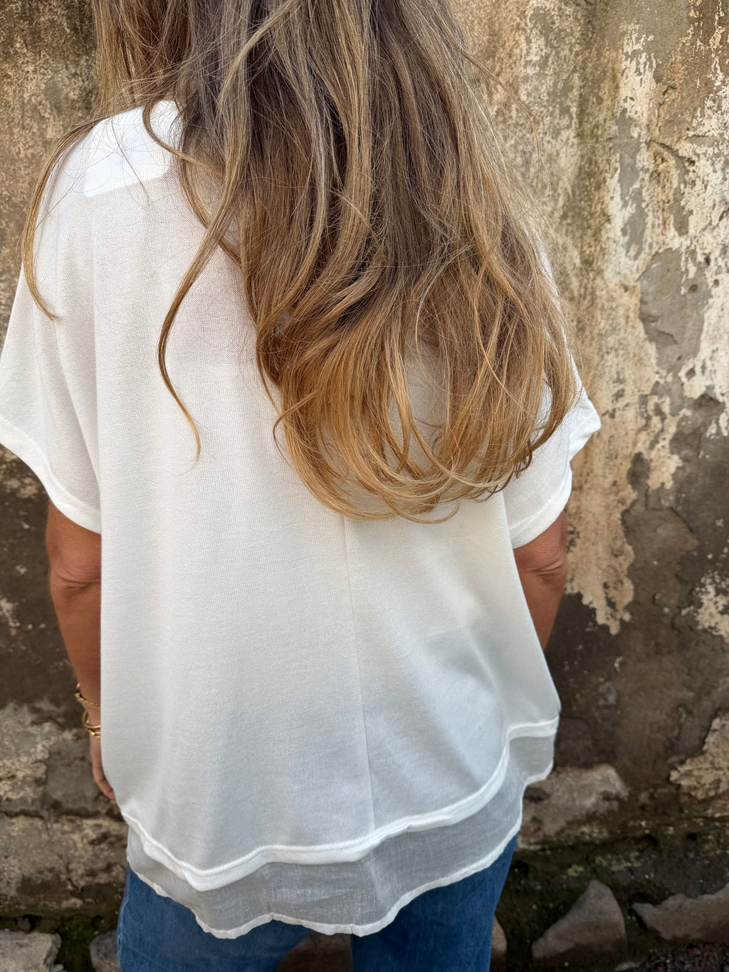 Blusa/ polera blanca