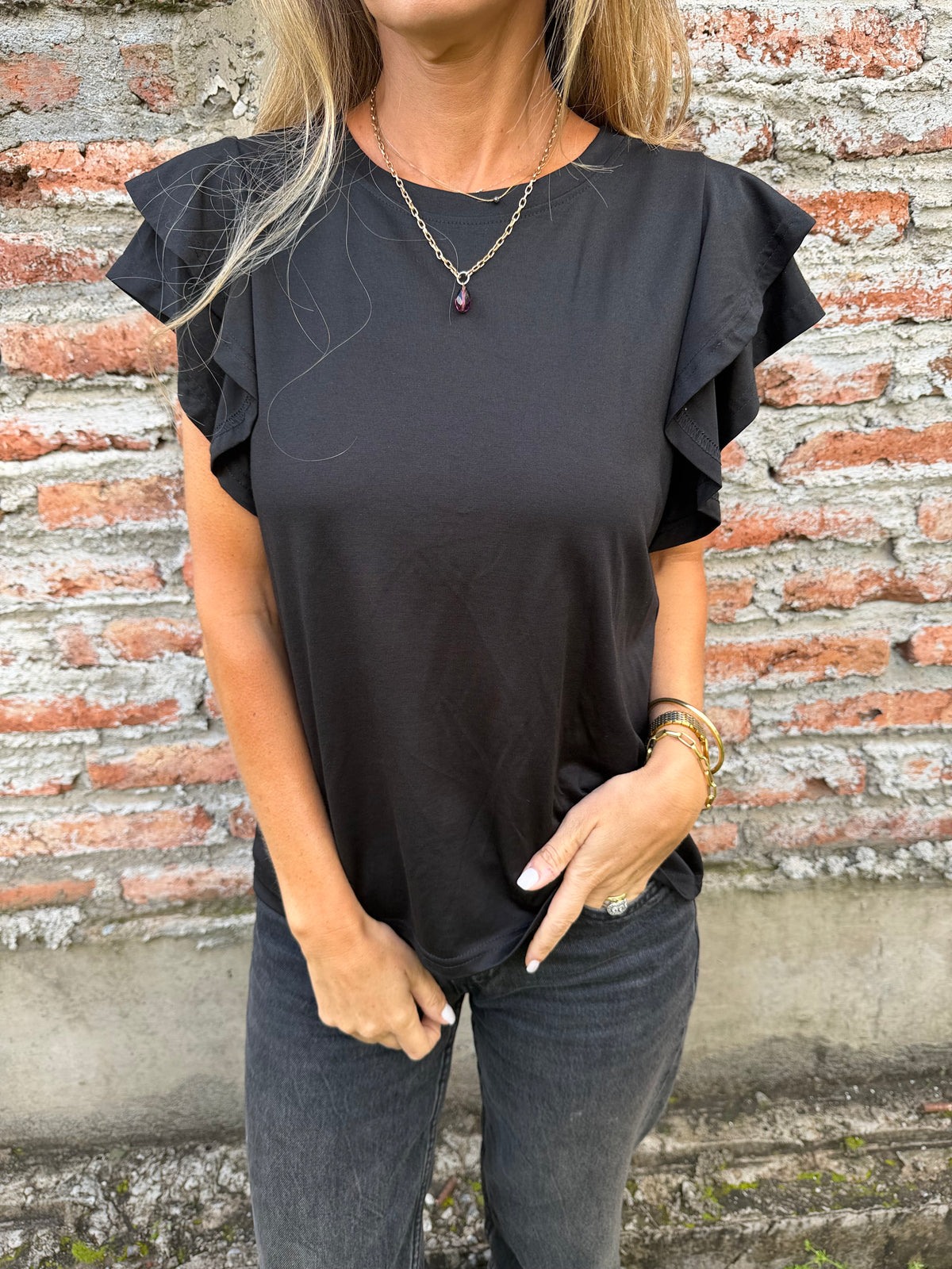 Polera me mola negra