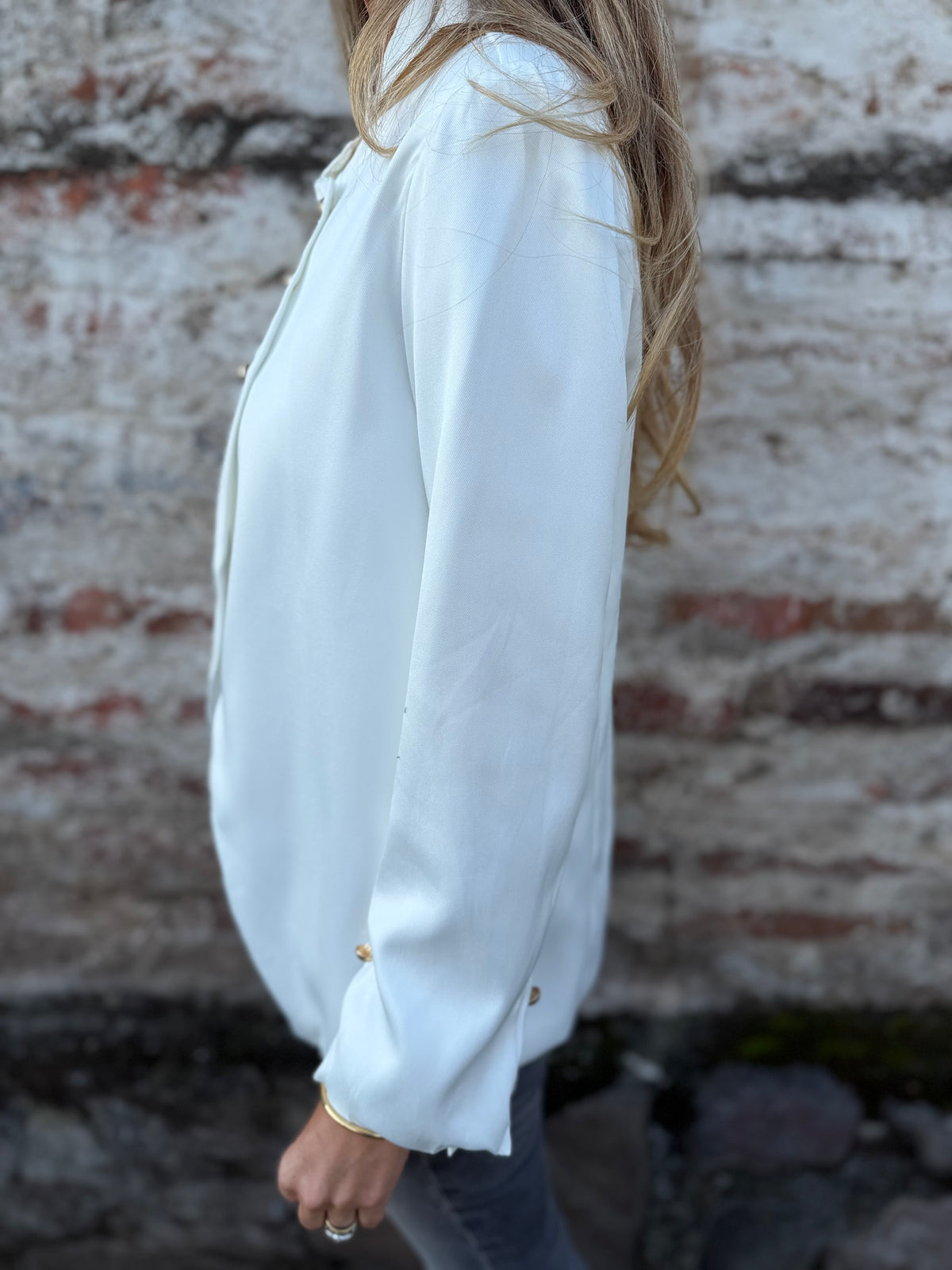 Chaqueta new funnel formal blanca