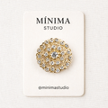 Broche Roseta Gold