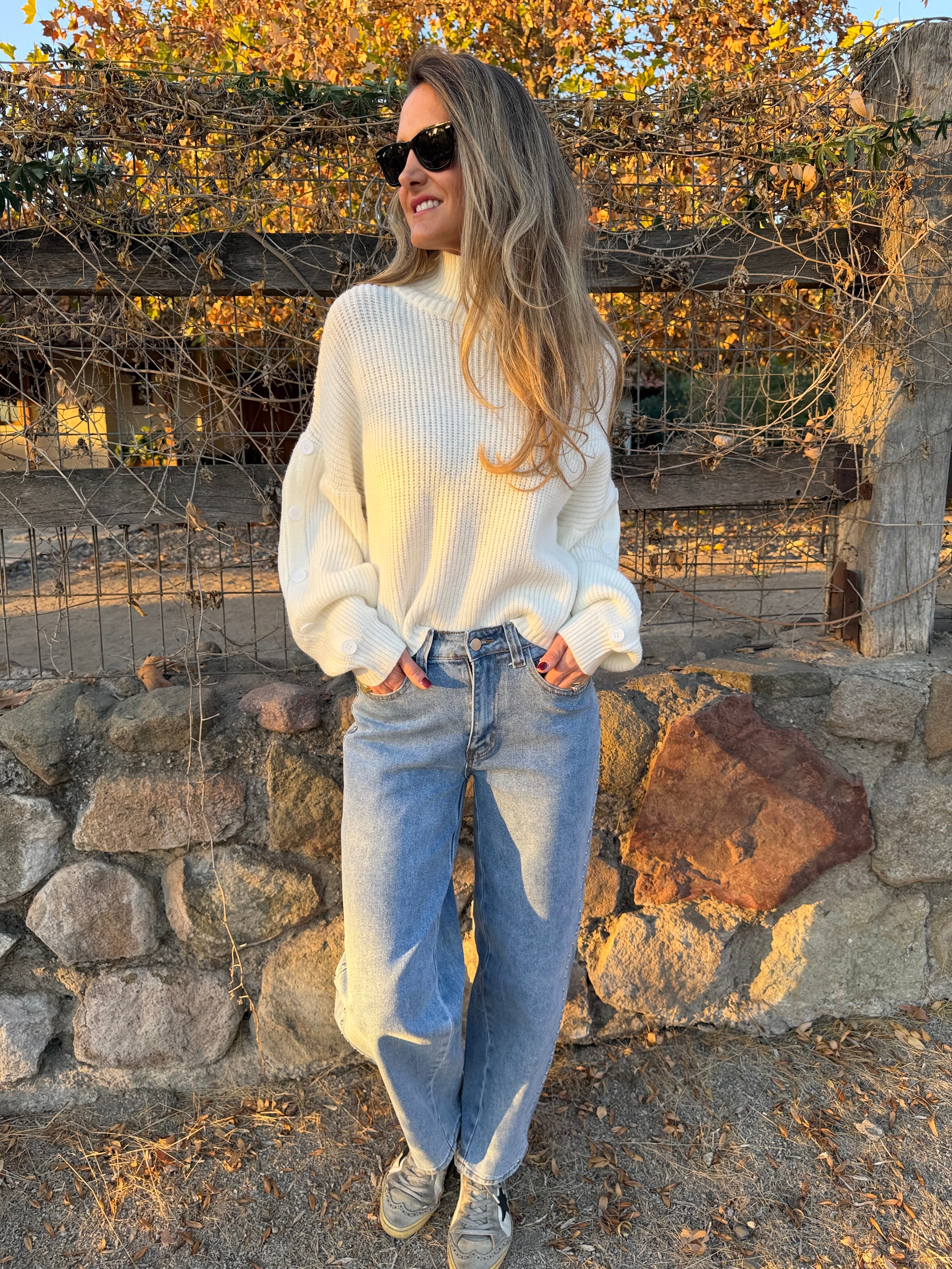 Bluejean baloon tachas celeste
