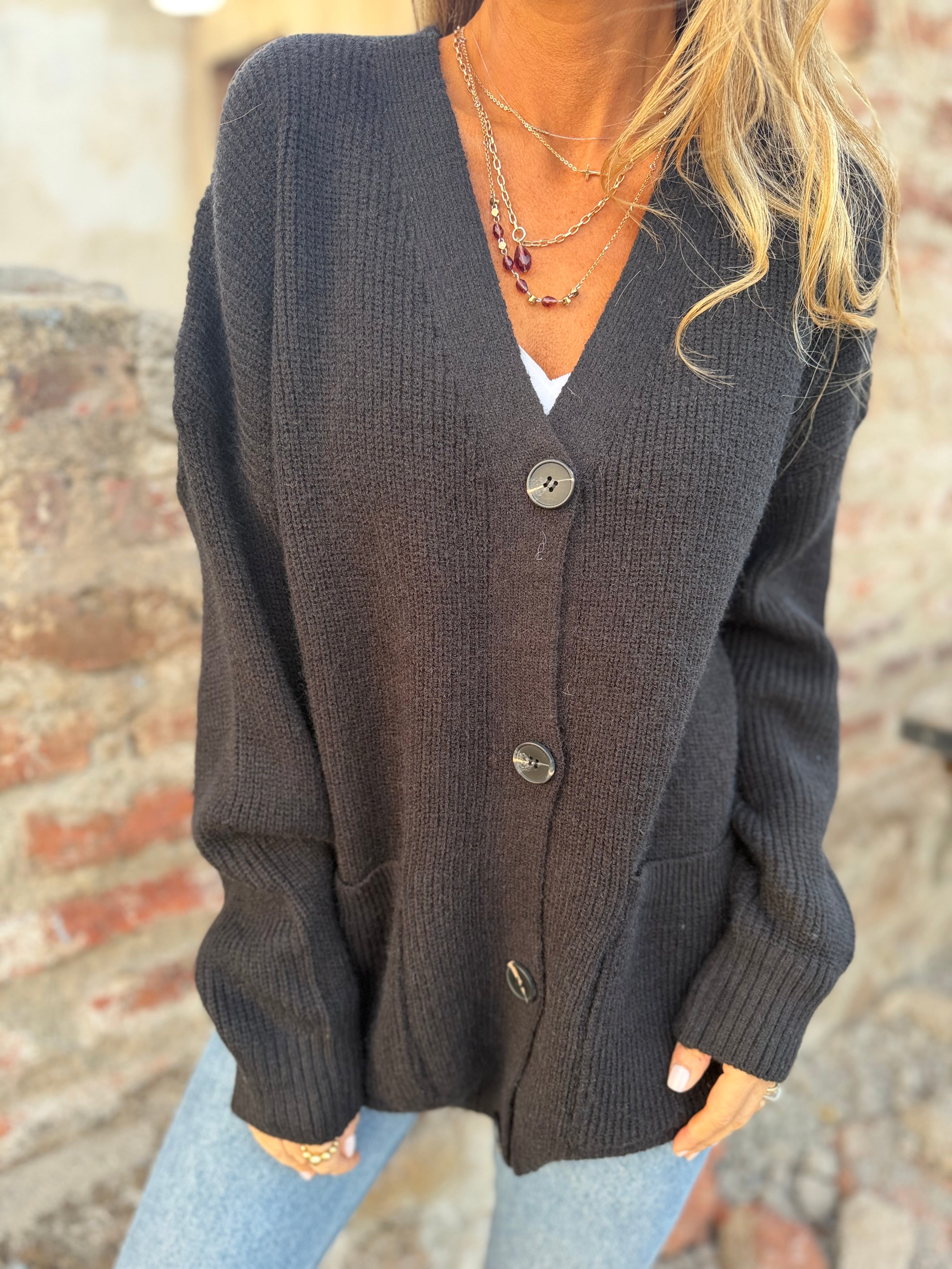Maxxi chaleco alerce negro