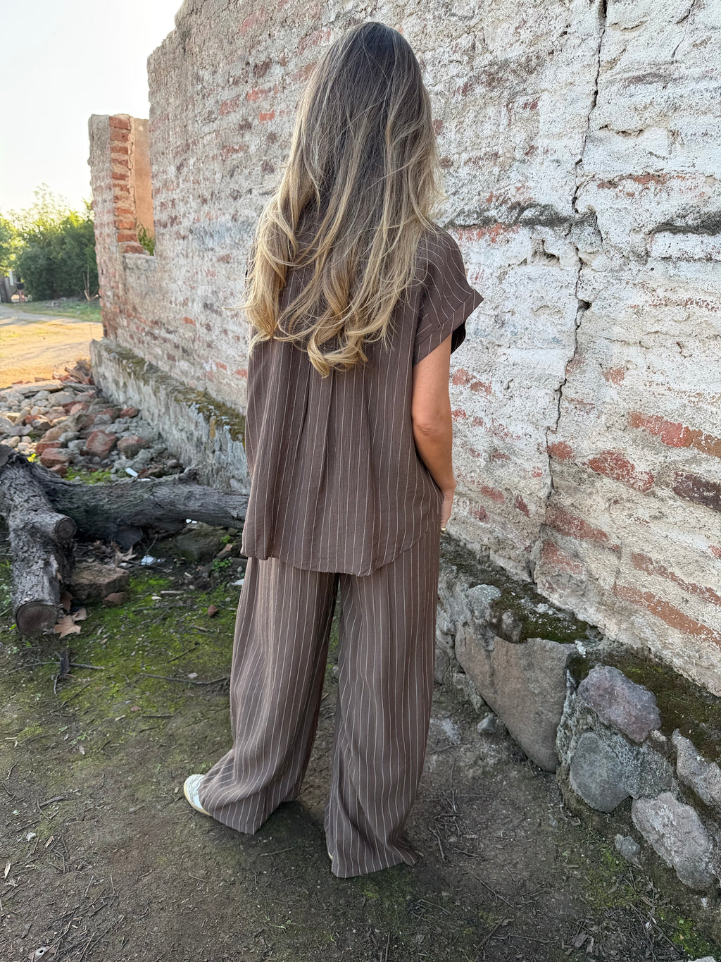Set rayas café