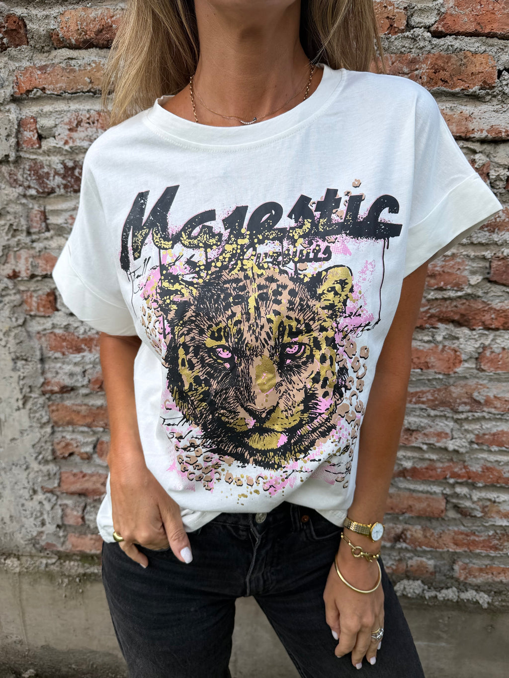 Polera majestic blanca