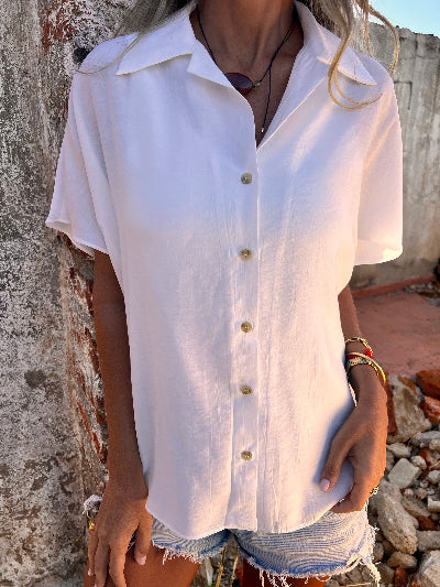Blusa elisa básica blanca