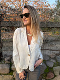 Blazer 100% lino crudo
