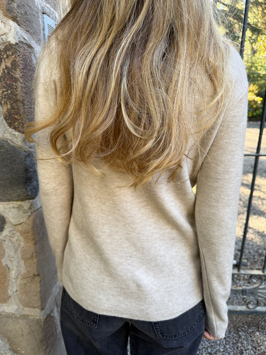 New cuello alto básico crudo