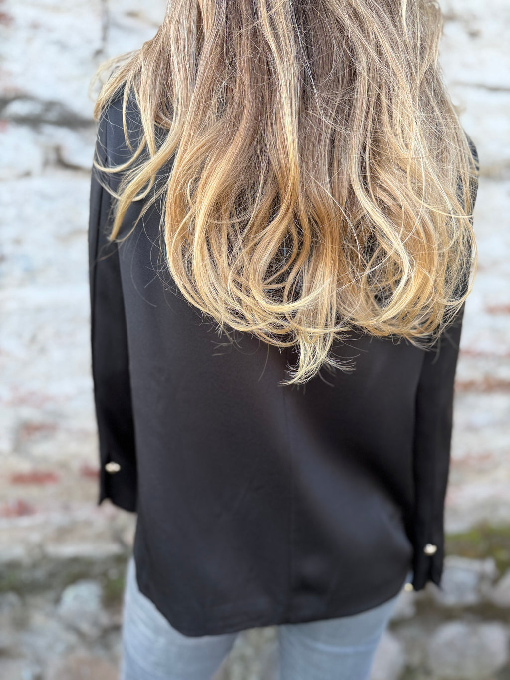 Chaqueta new funnel formal negra