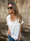 Blusa/ polera blanca