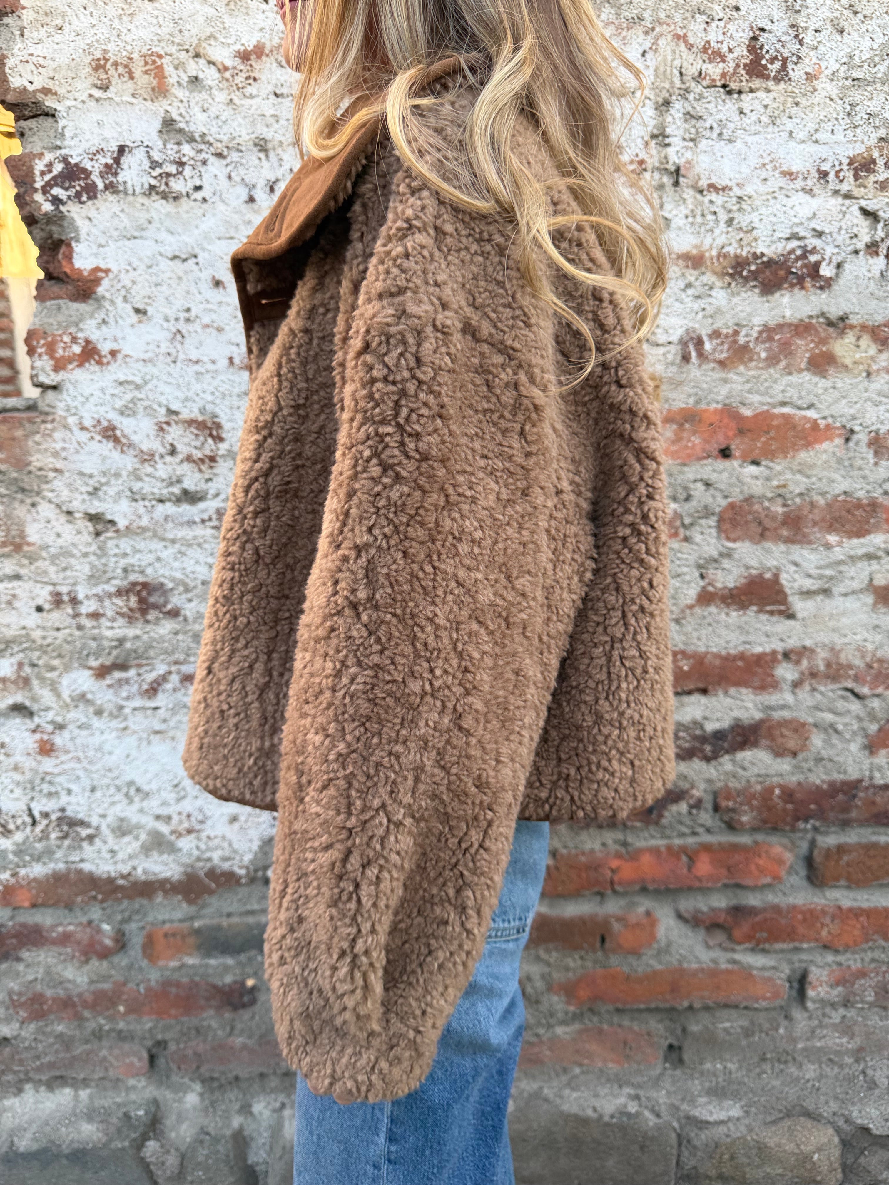 New chaqueta reversible chiporro camel