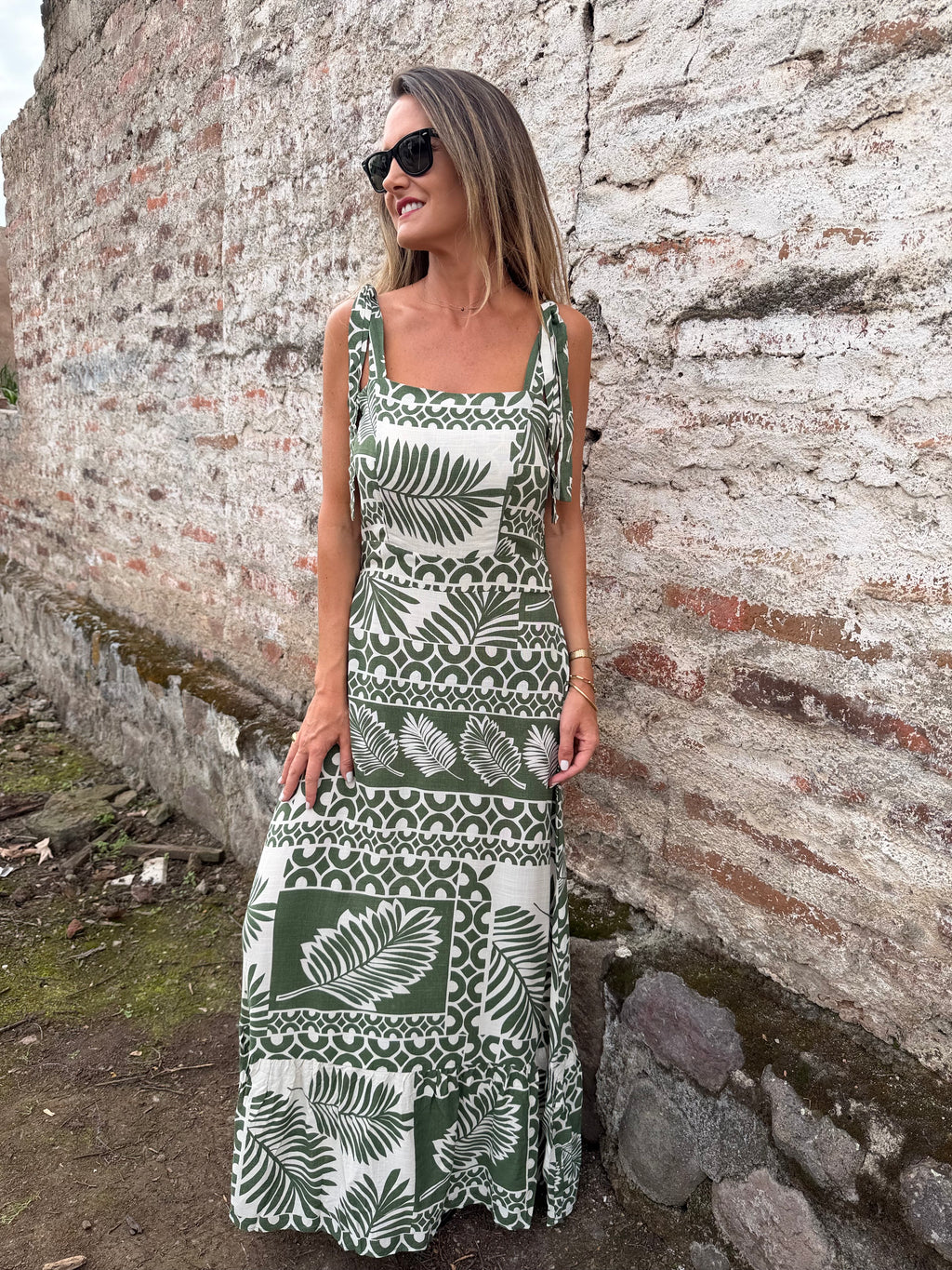 Vestido grecia verde
