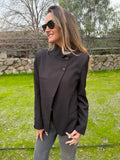 Chaqueta formal funnel negra
