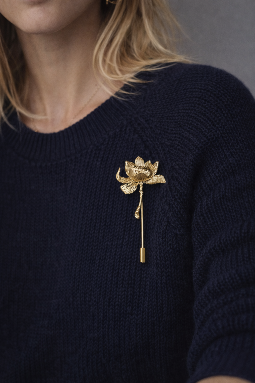 Broche Loto Gold