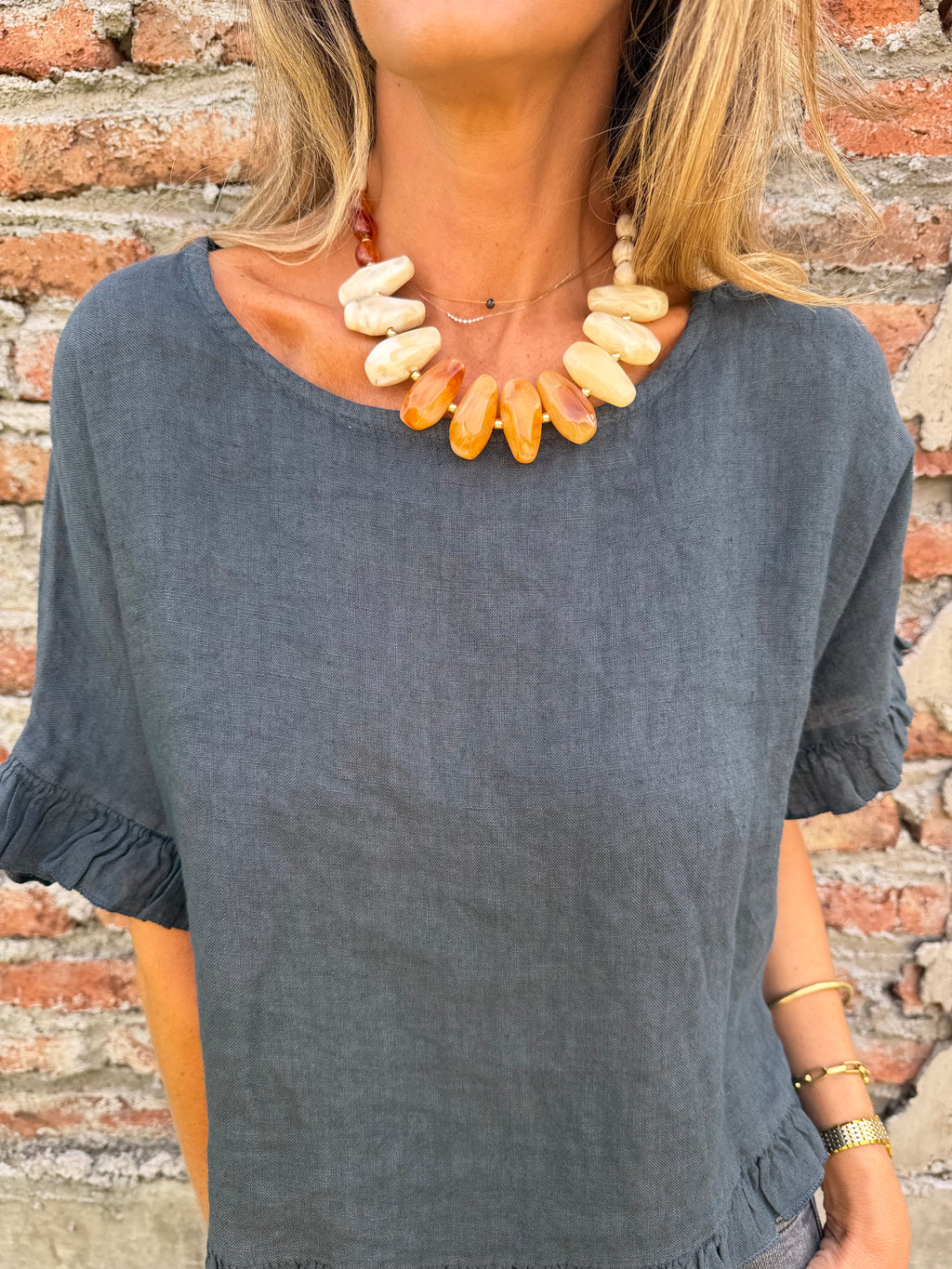 Collar piedras tierra
