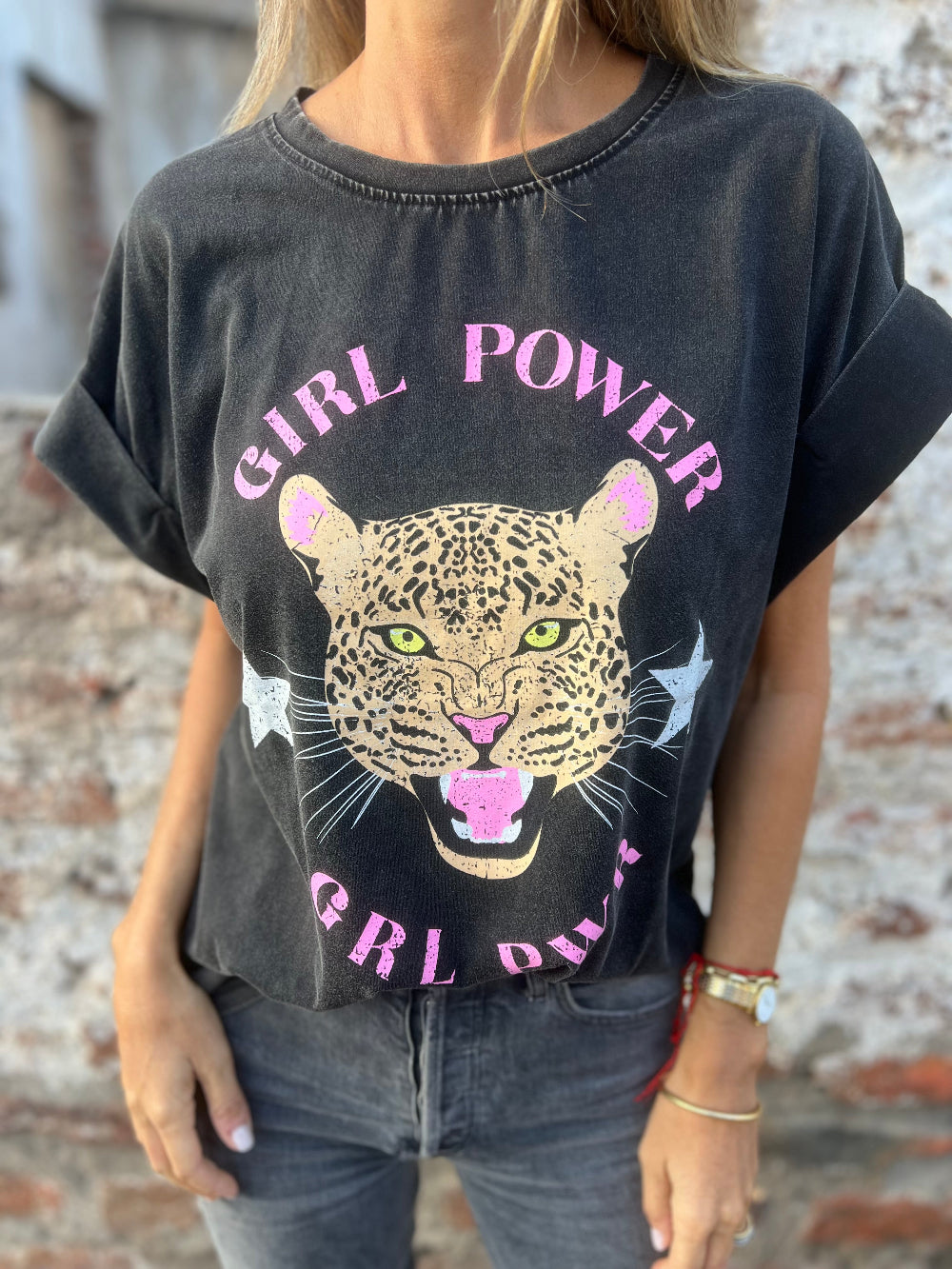 Polera tigre negra
