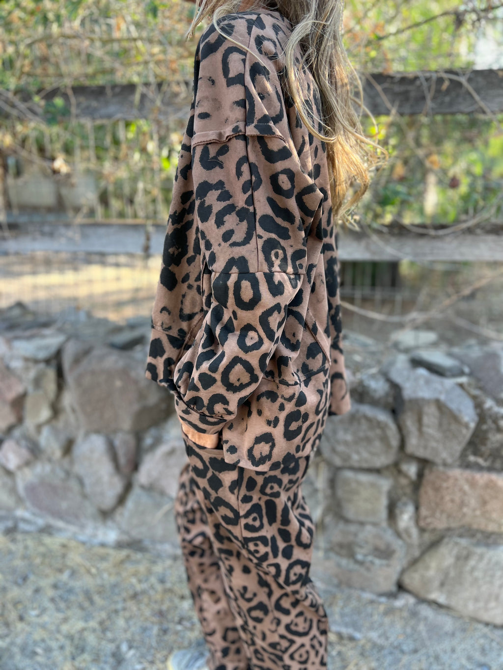 Set animal print chocolate