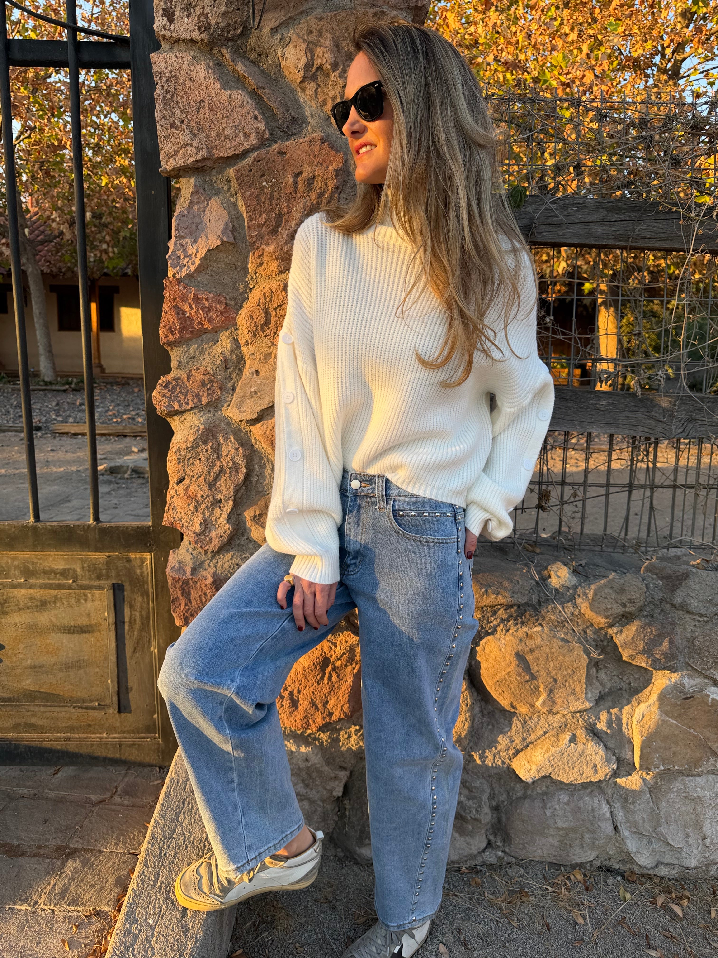 Bluejean baloon tachas celeste