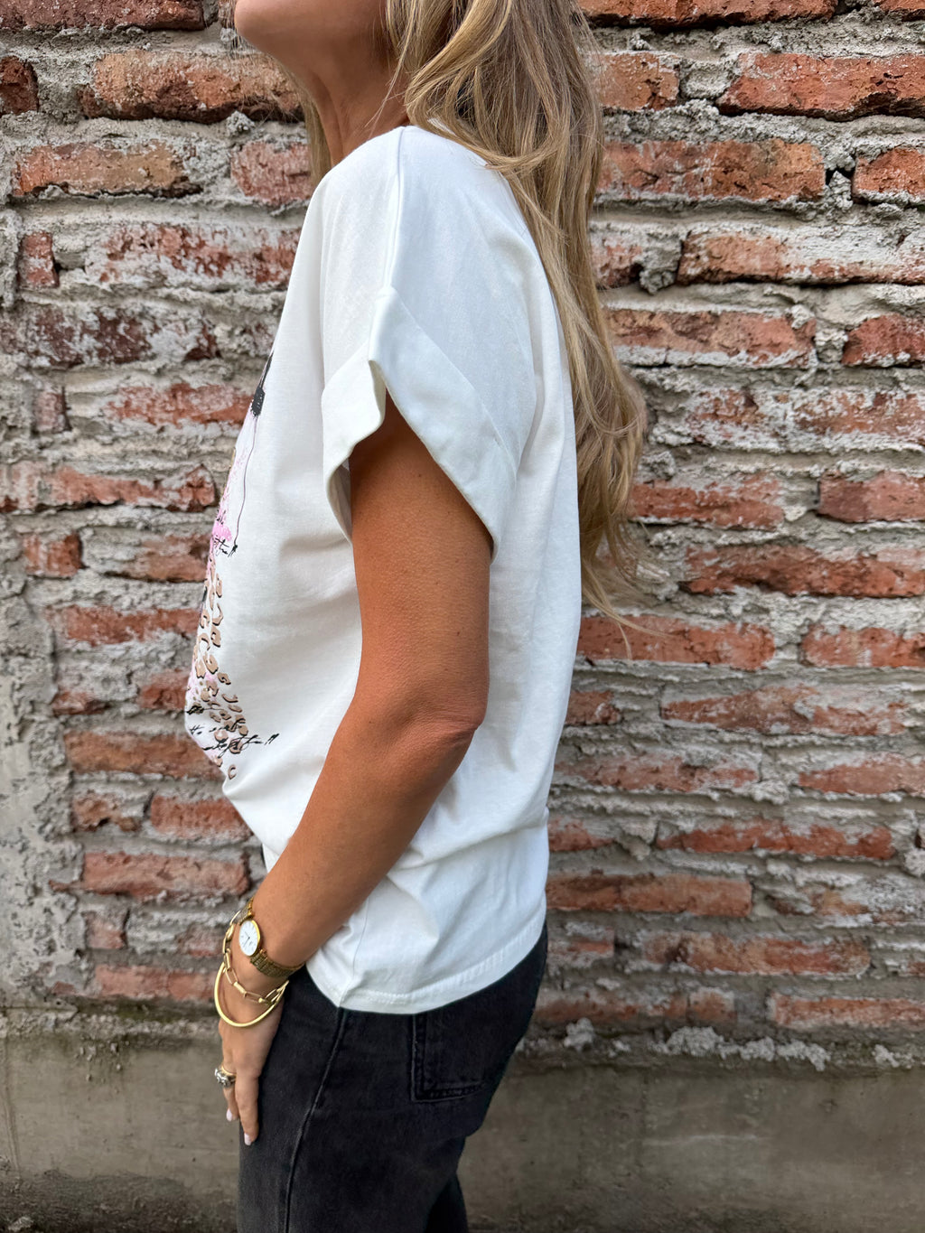 Polera majestic blanca