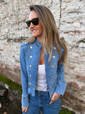 Chaqueta Napoleón Celeste