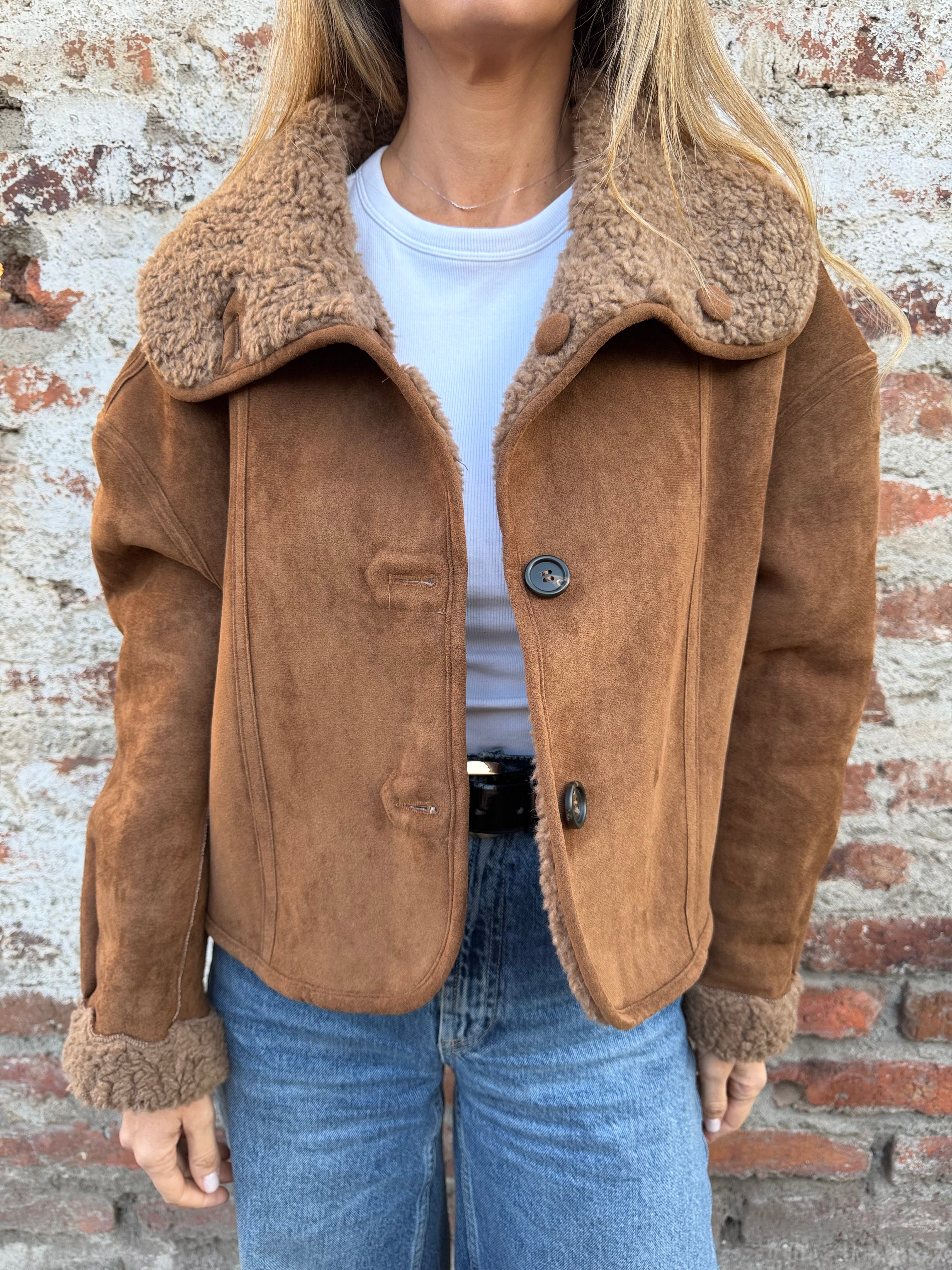 New chaqueta reversible chiporro camel