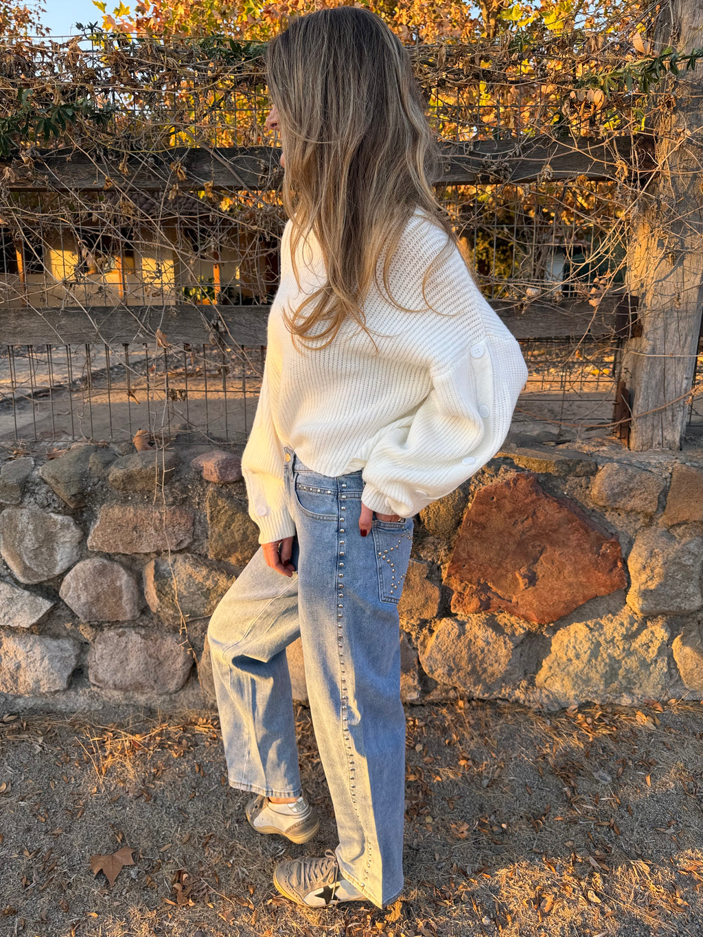 Bluejean baloon tachas celeste