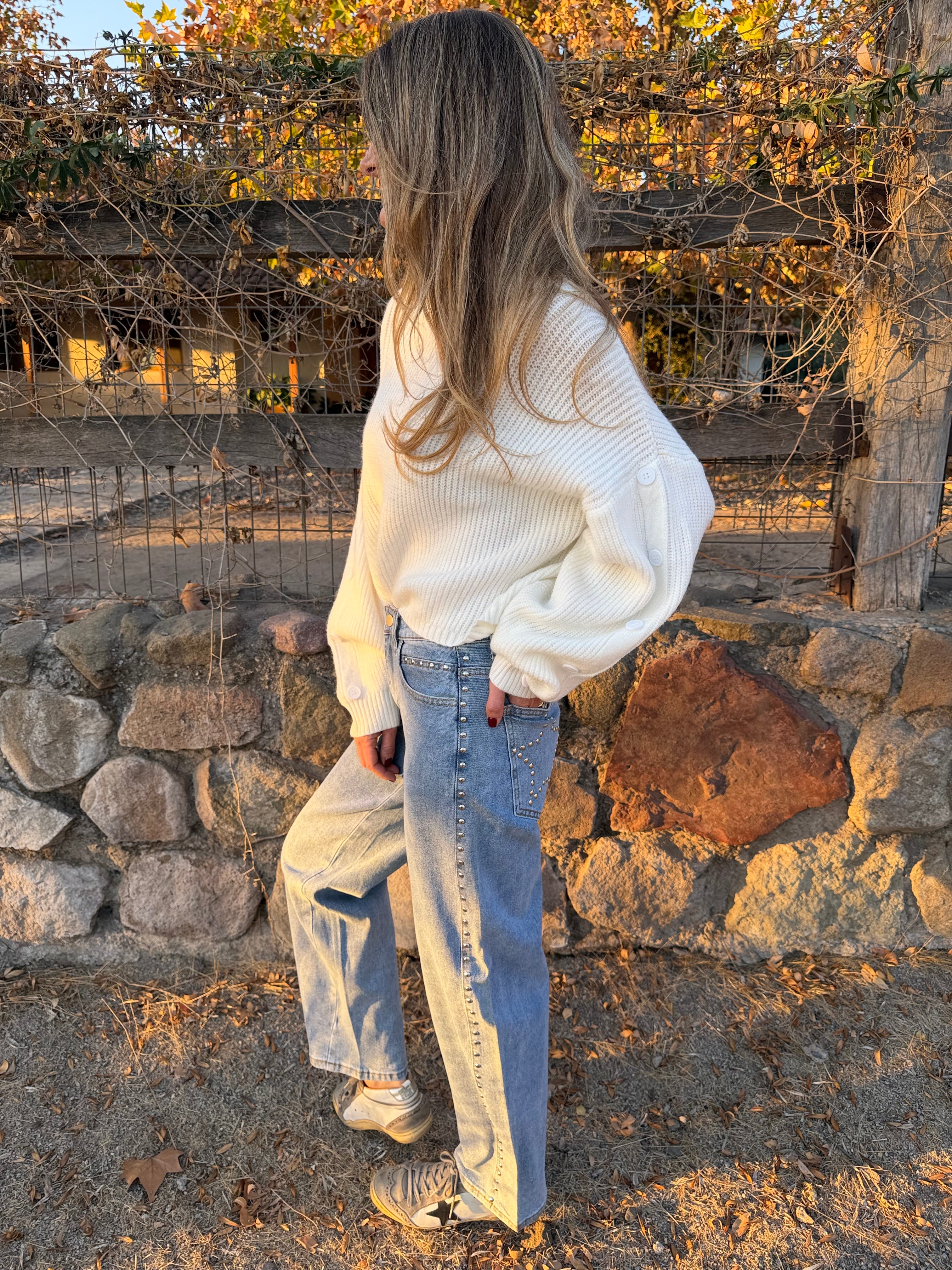 Bluejean baloon tachas celeste