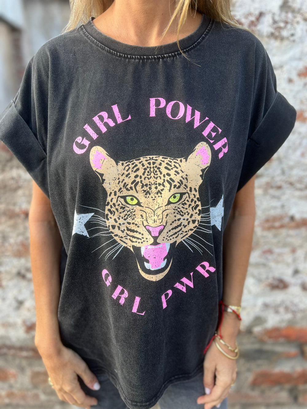 Polera tigre negra