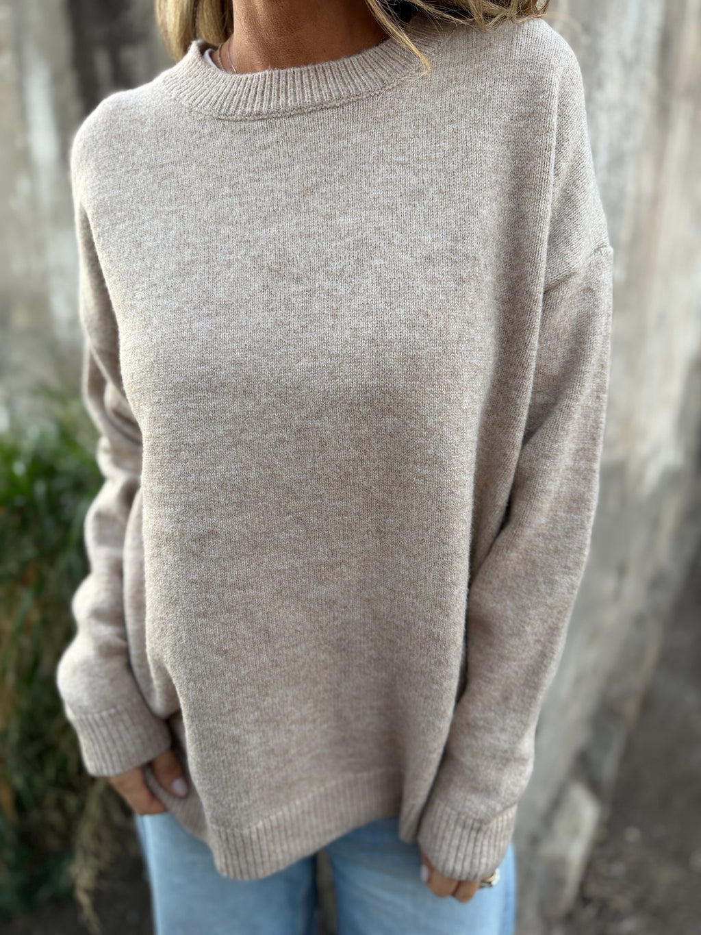 Chaleco básico súper soft beige