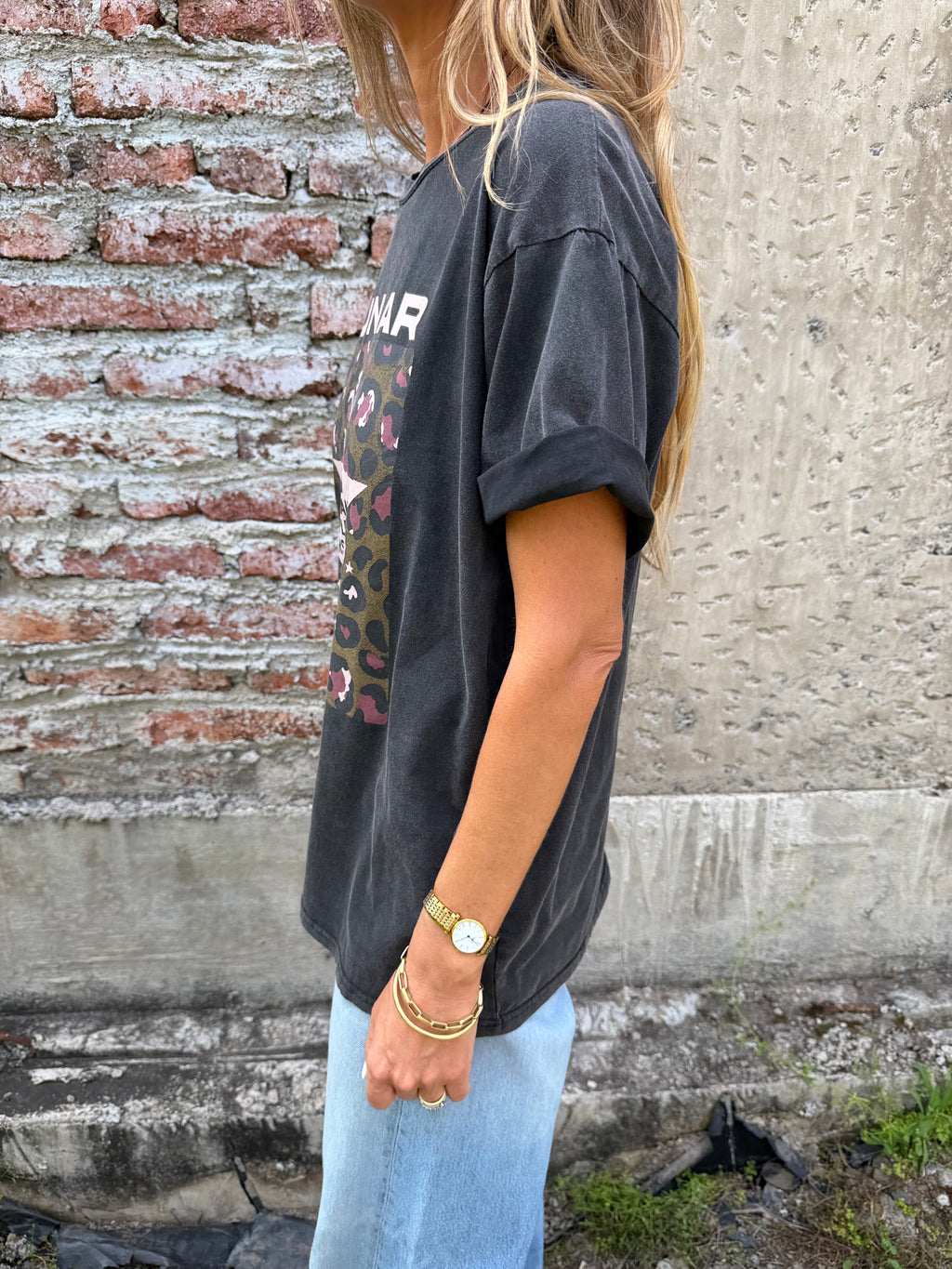 Maxxi polera lunar negra