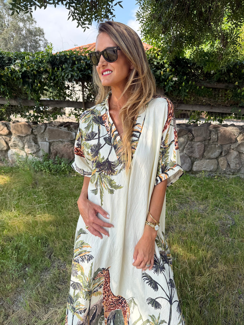 Vestido selva crudo