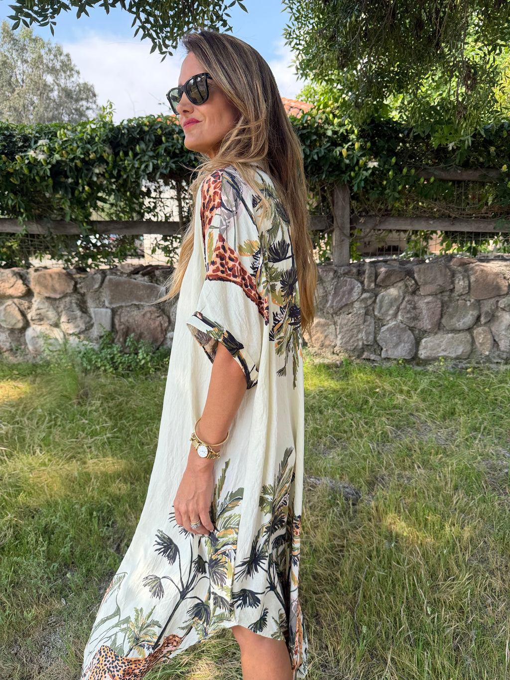 Vestido selva crudo