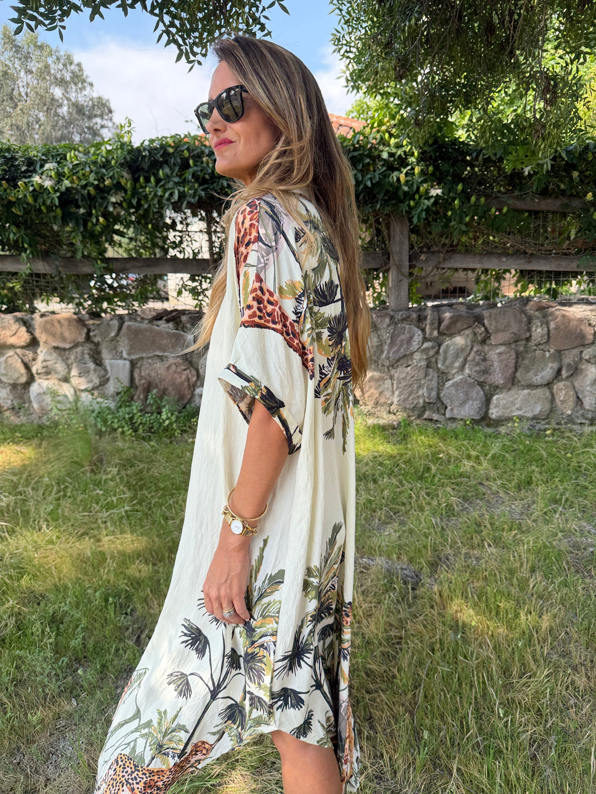 Vestido selva crudo
