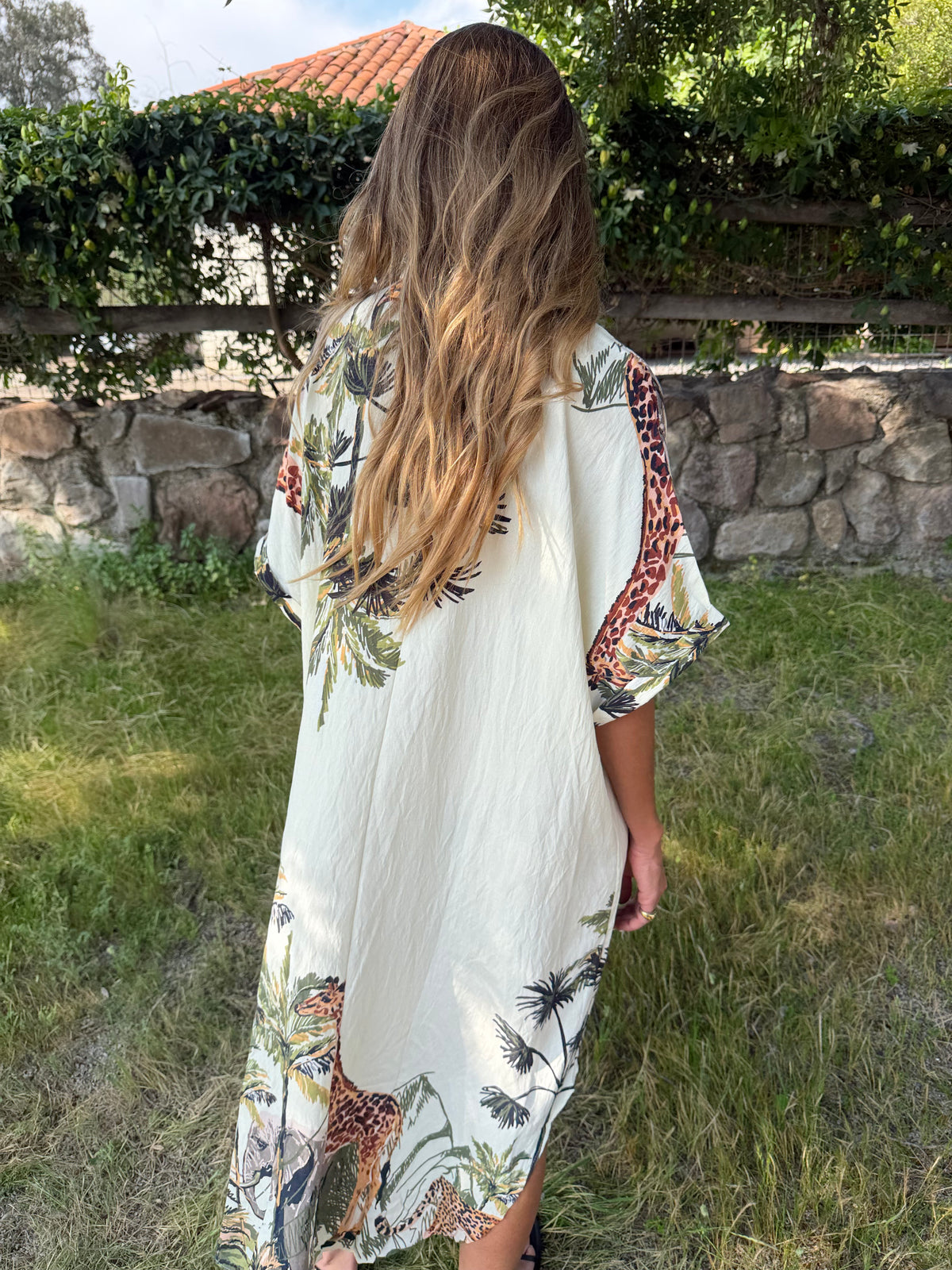 Vestido selva crudo