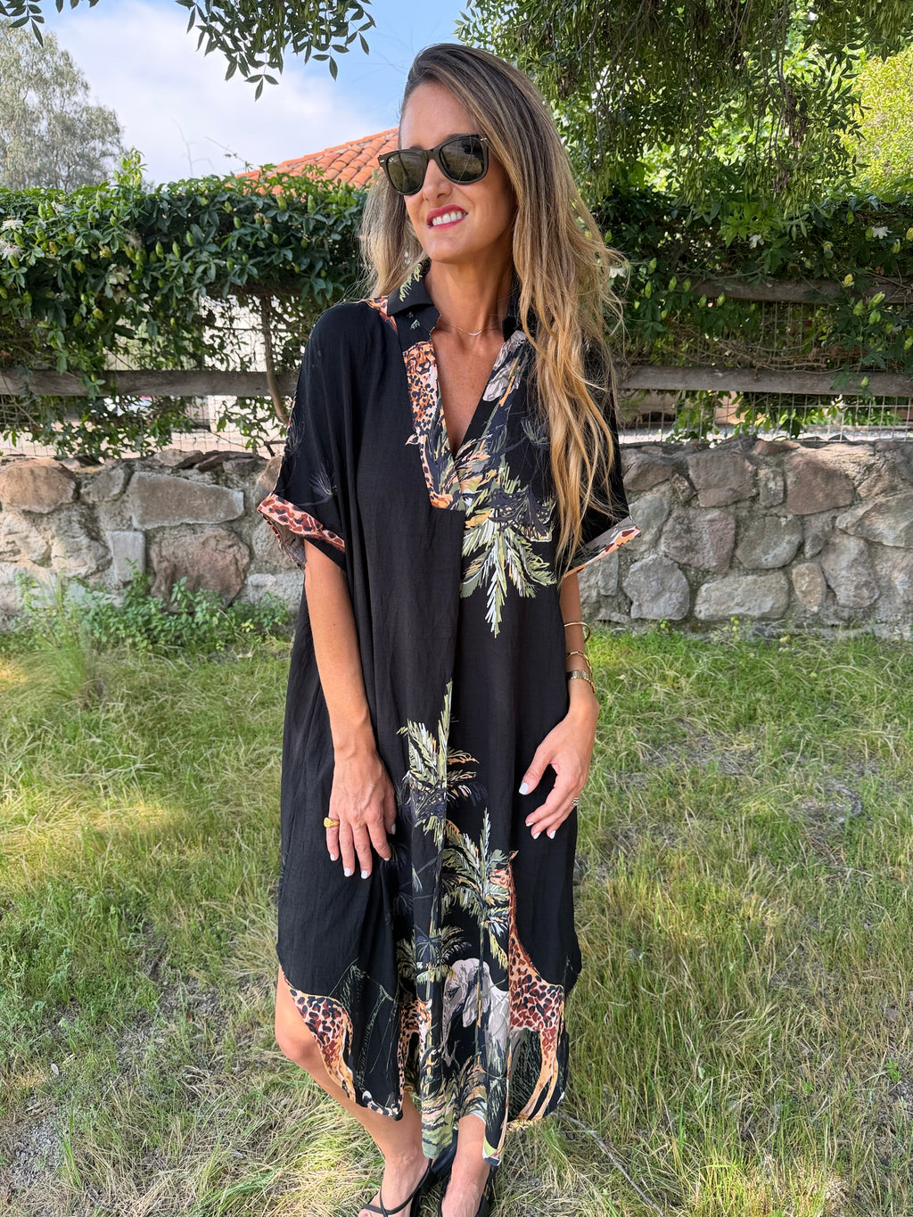 Vestido selva negro