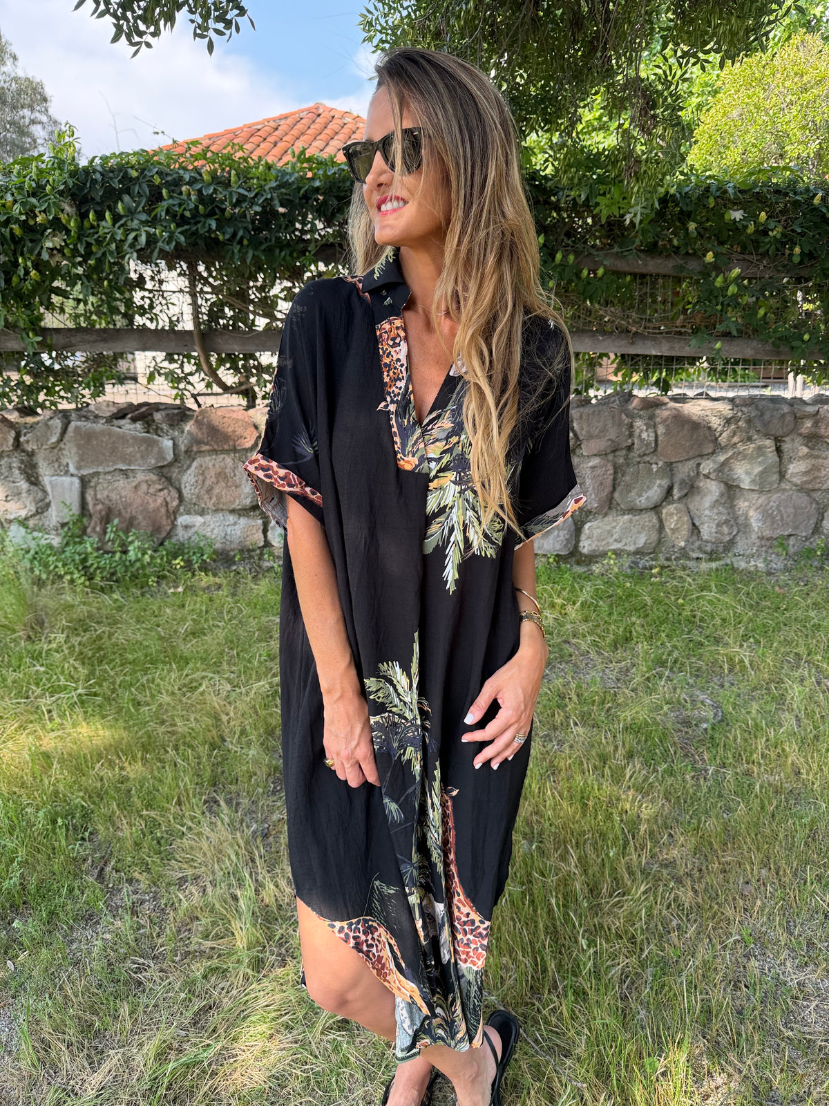 Vestido selva negro