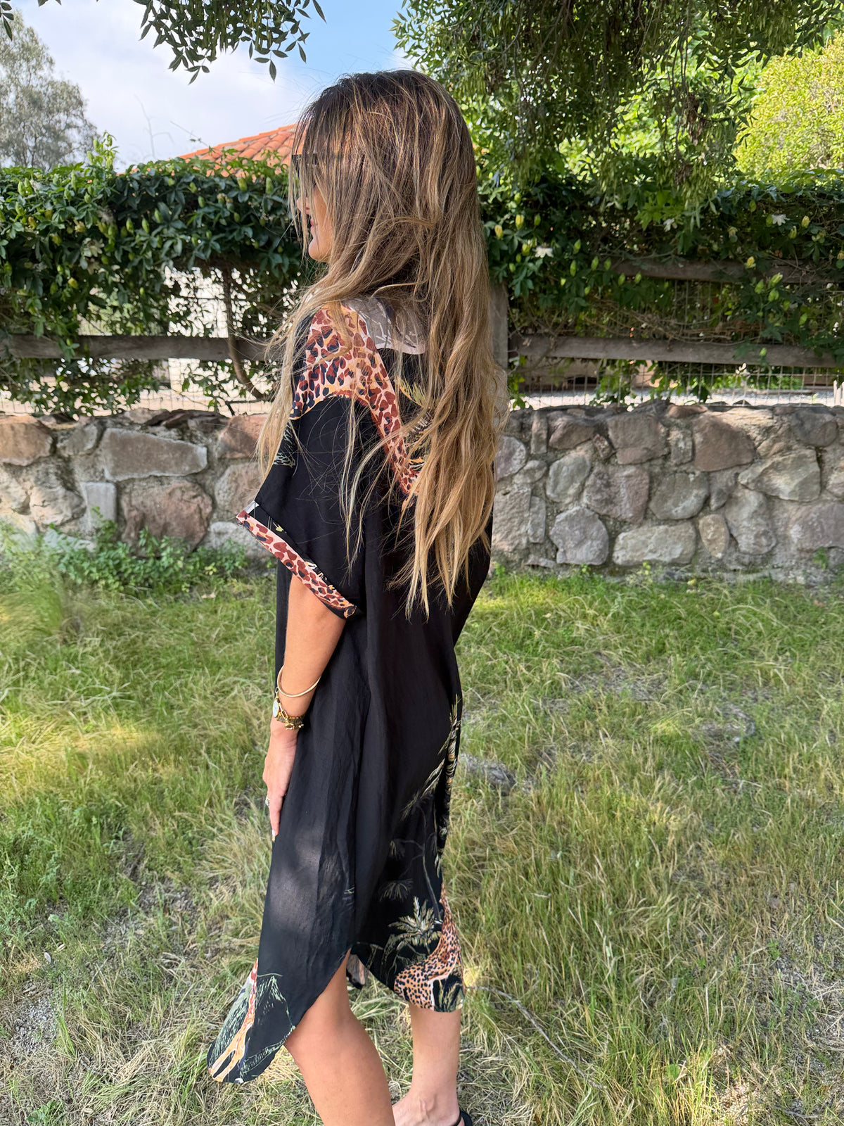 Vestido selva negro