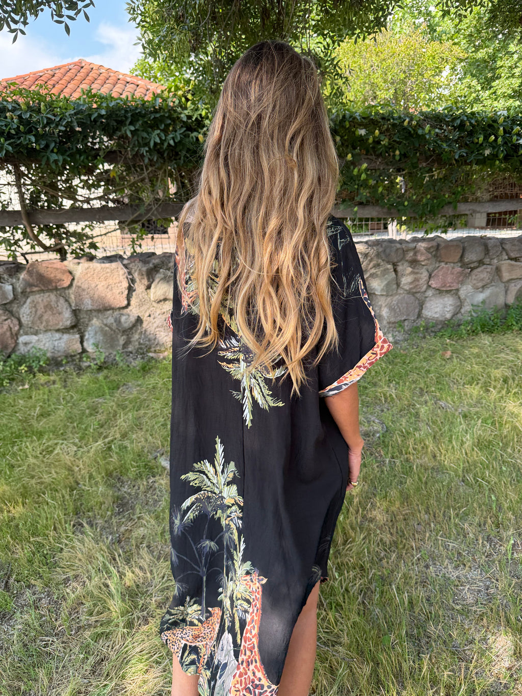 Vestido selva negro