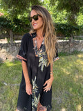 Vestido selva negro