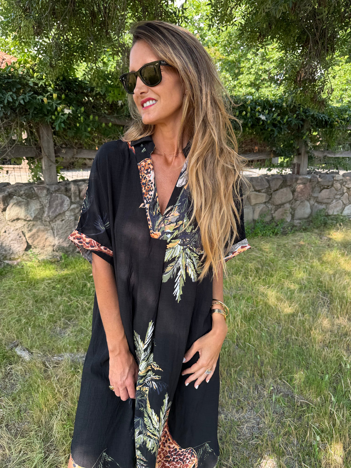 Vestido selva negro