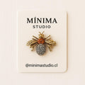 Broche Abeja Café