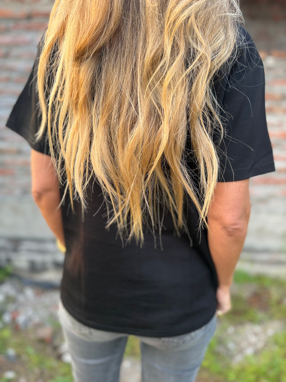 Polera wild love negro